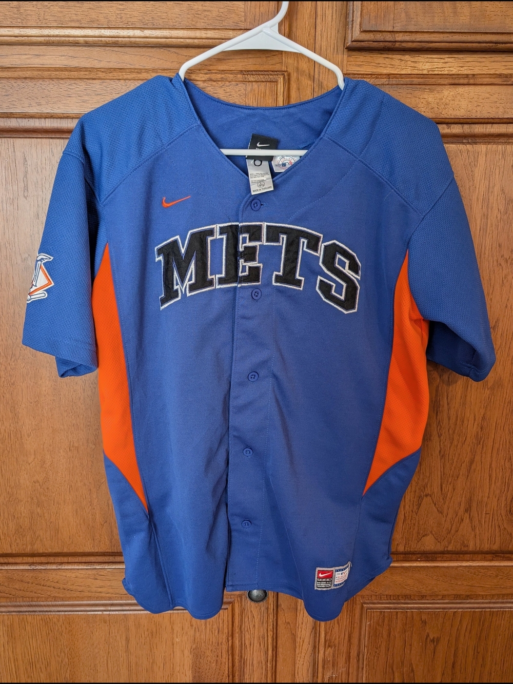 Nike Kids' New York Mets Beltran Blue & Orange Baseball Jersey